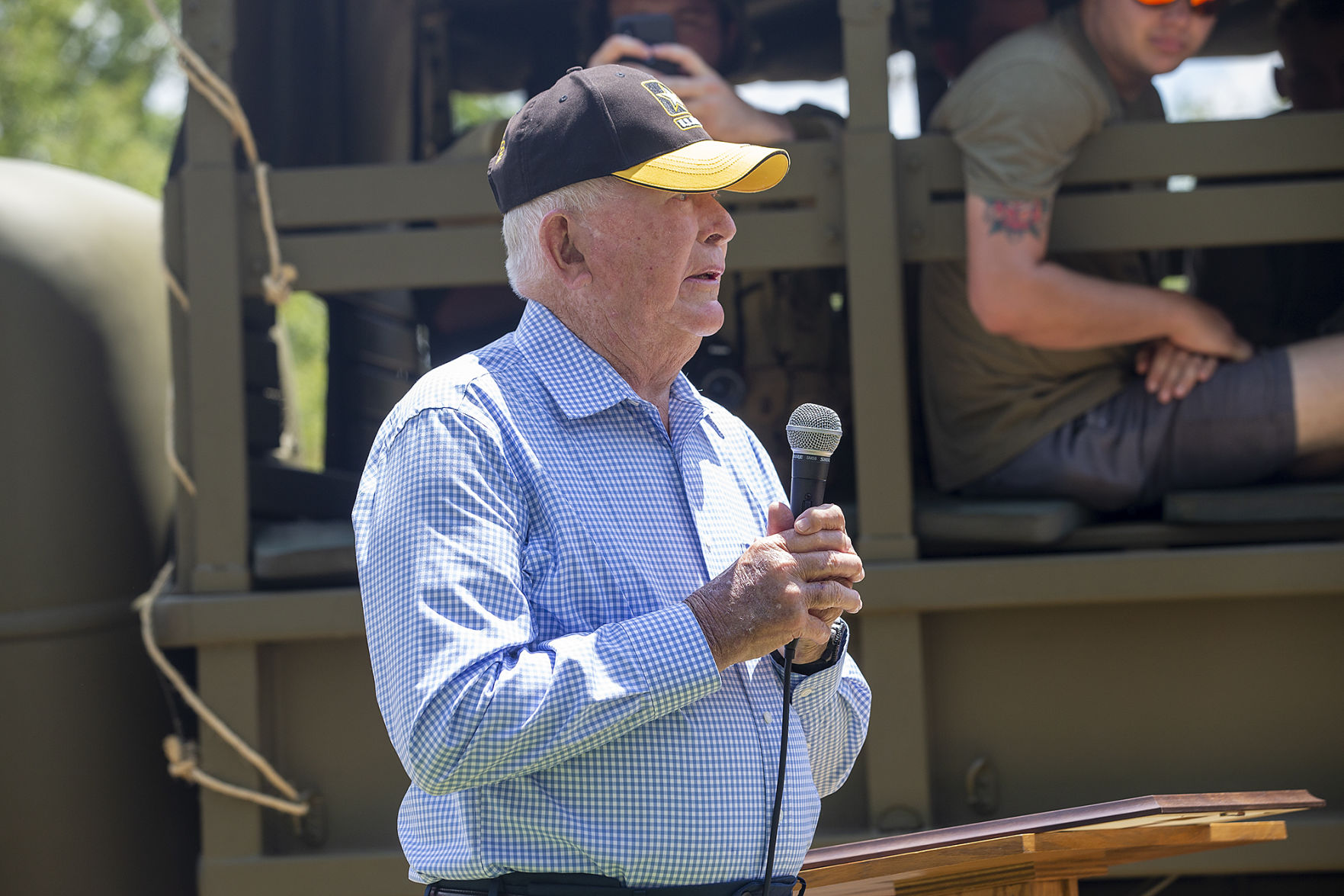 Parade honors veteran